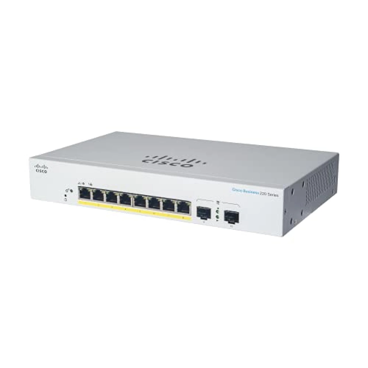 Cisco Business CBS220-8T-E-2G Smart Switch | 8 Port GE | 2x1G SFP | 3-Year Warranty