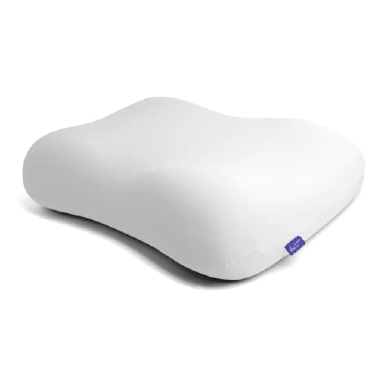 Cushion Lab Deep Sleep Pillow, Patented Ergonomic Contour Design for Side &amp; Back Sleepers