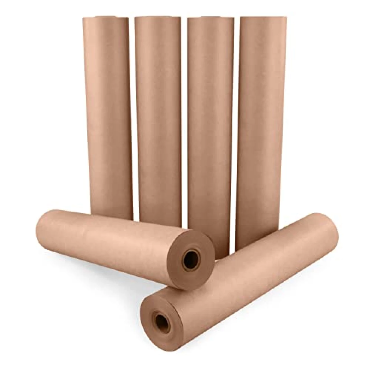 IDL Packaging 36&quot; x 180 feet (2160 inches) Brown Kraft Paper Roll