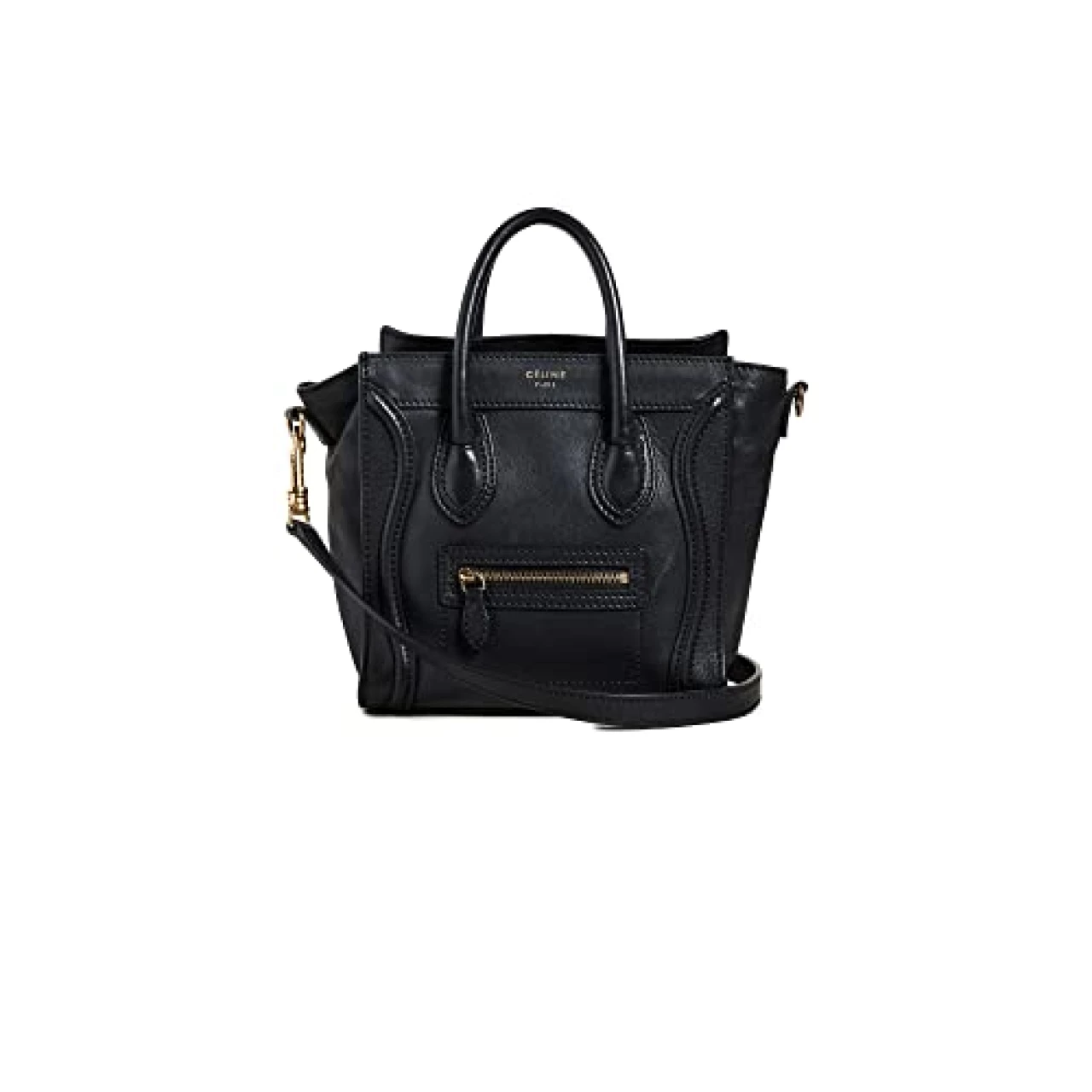 Celine Women&rsquo;s Pre-Loved Nano Luggage Bag, Black, One Size