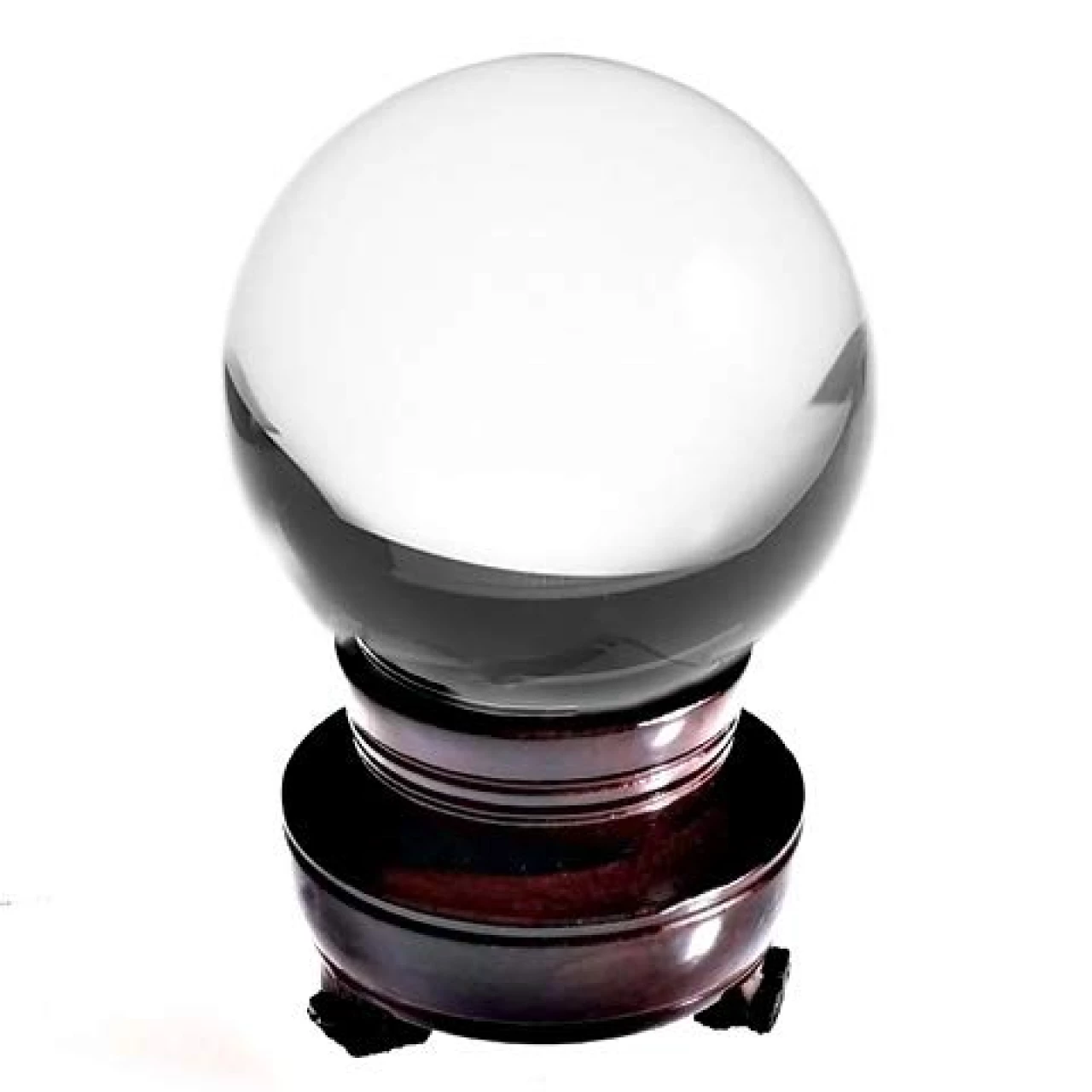 Amlong Crystal 8 inch Clear Crystal Ball