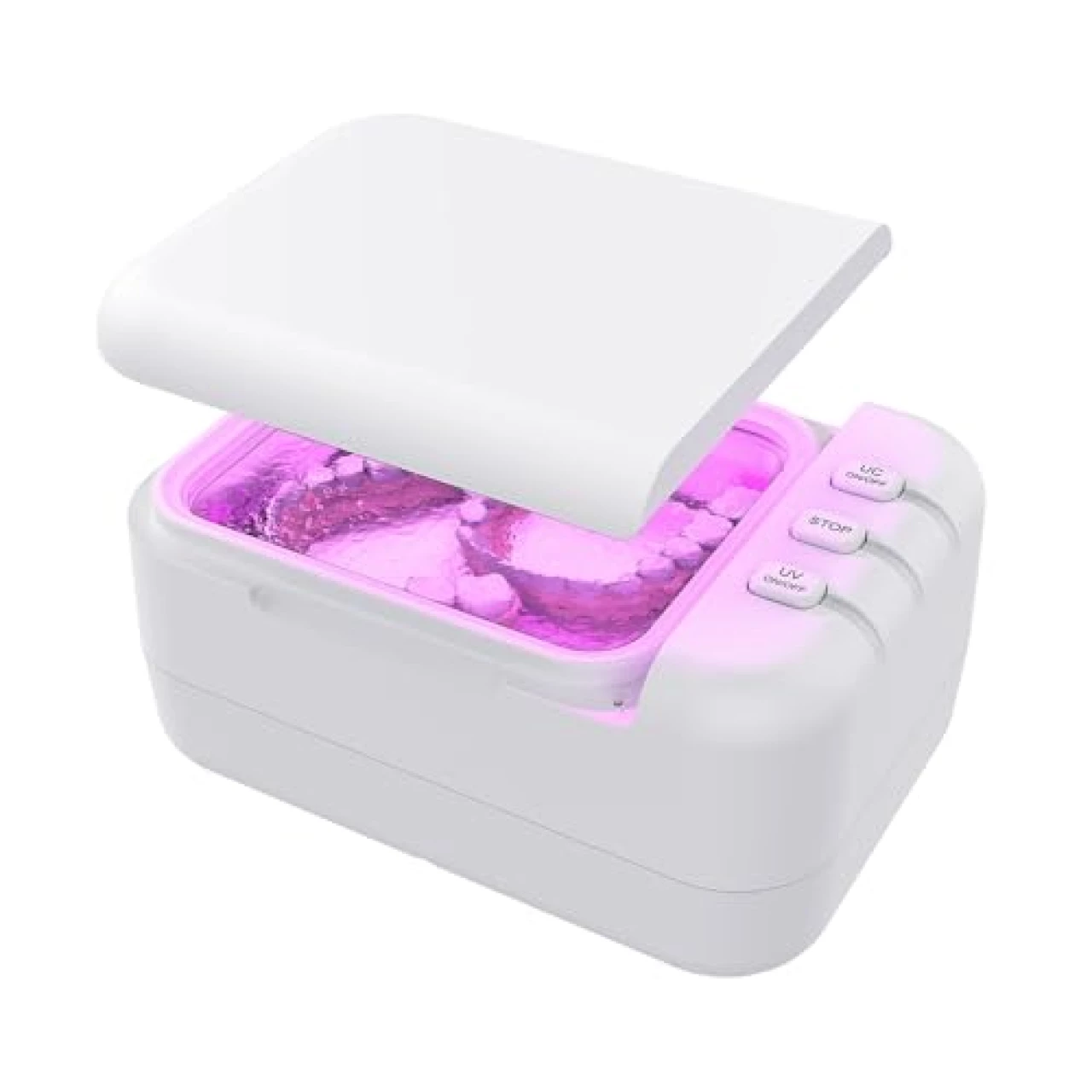 46kHz Ultrasonic Cleaner Machine Pro for Dentures, Retainers, Aligners, and More