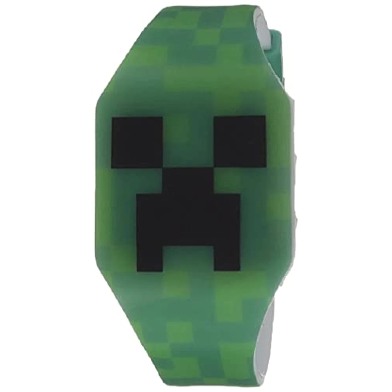 Accutime Kids Minecraft Creeper Digital Quartz Green Wrist Watch
