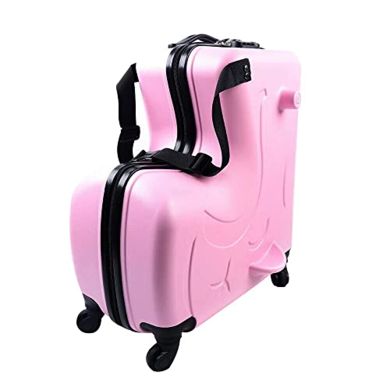 CNCEST 20&quot; Kid&rsquo;s Ride-on Travel Suitcase