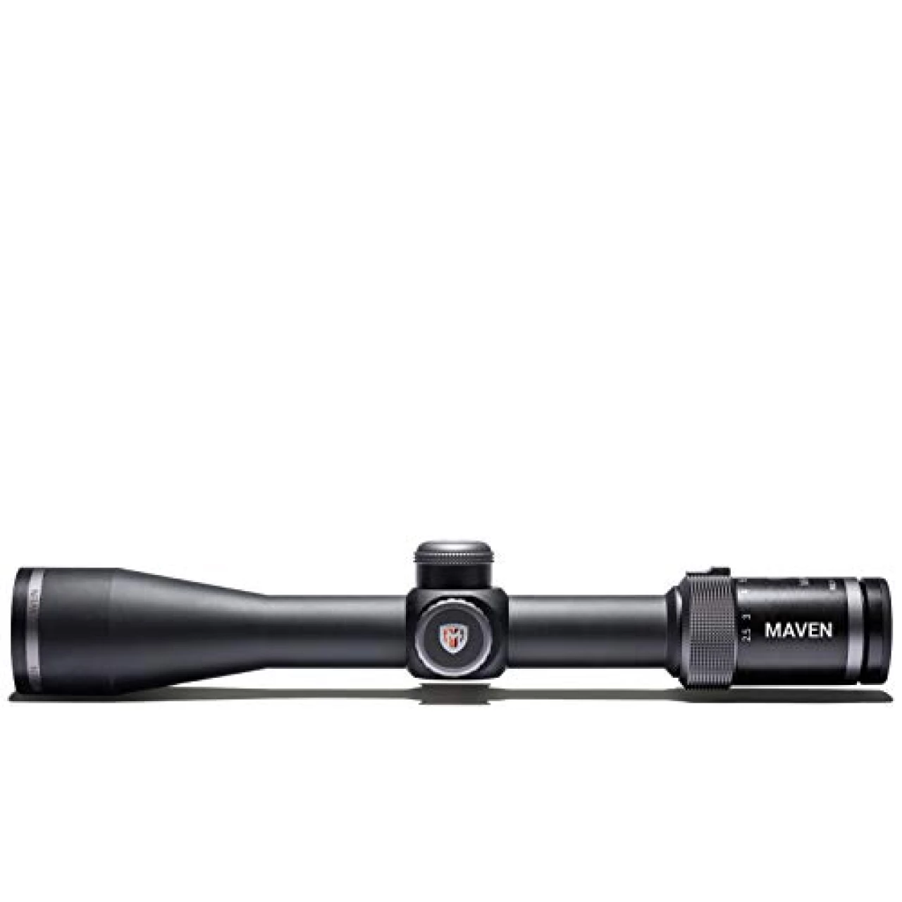 Maven RS.1-2.5 - 15X44 mm FFP Hunting Rifle Scope (Black/Grey, SHR-W (MOA))