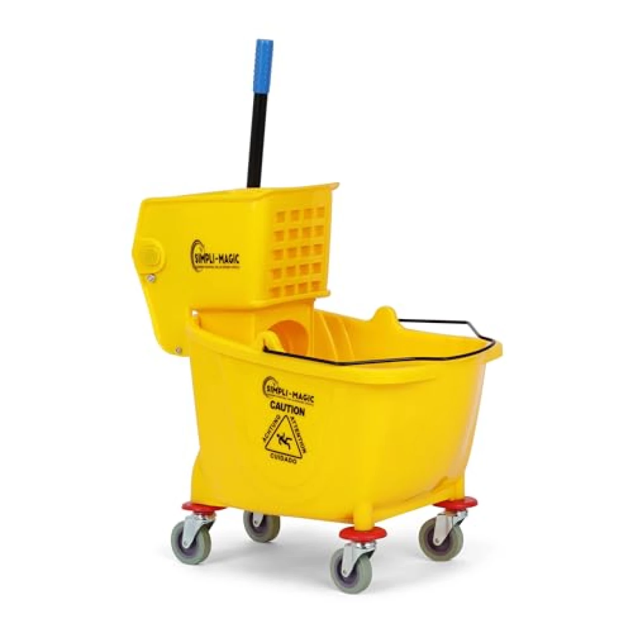 Simpli-Magic Side Press Wringer Combo Commercial Rectangular Mop Bucket