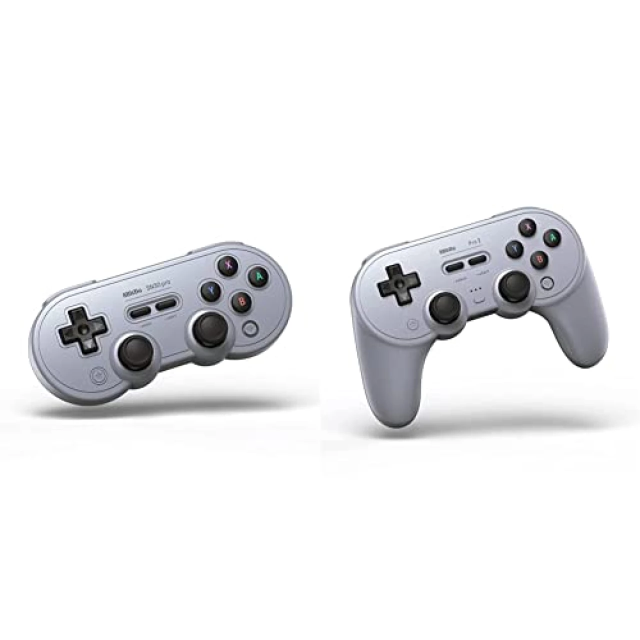 8Bitdo Sn30 Pro Bluetooth Gamepad, Gray Edition - Compatible with Nintendo Switch, PC, macOS, Android, Steam and Raspberry Pi