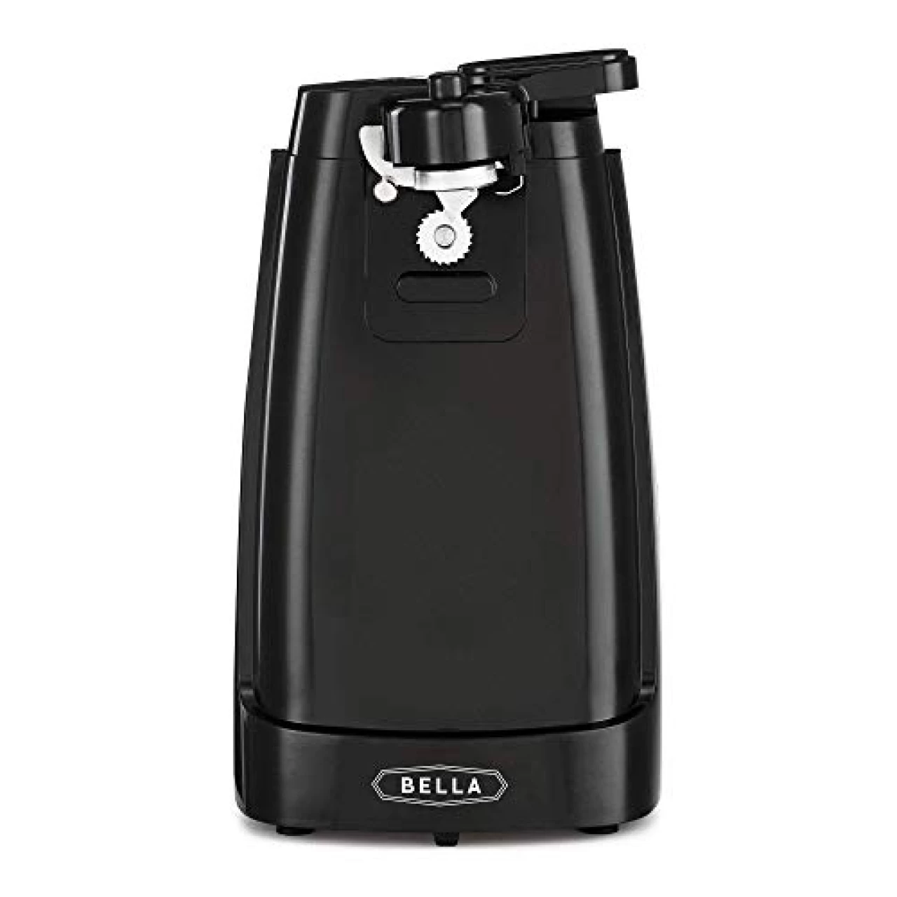 BELLA Electric Can Opener and Knife Sharpener, Multifunctional Jar and Bottle Opener