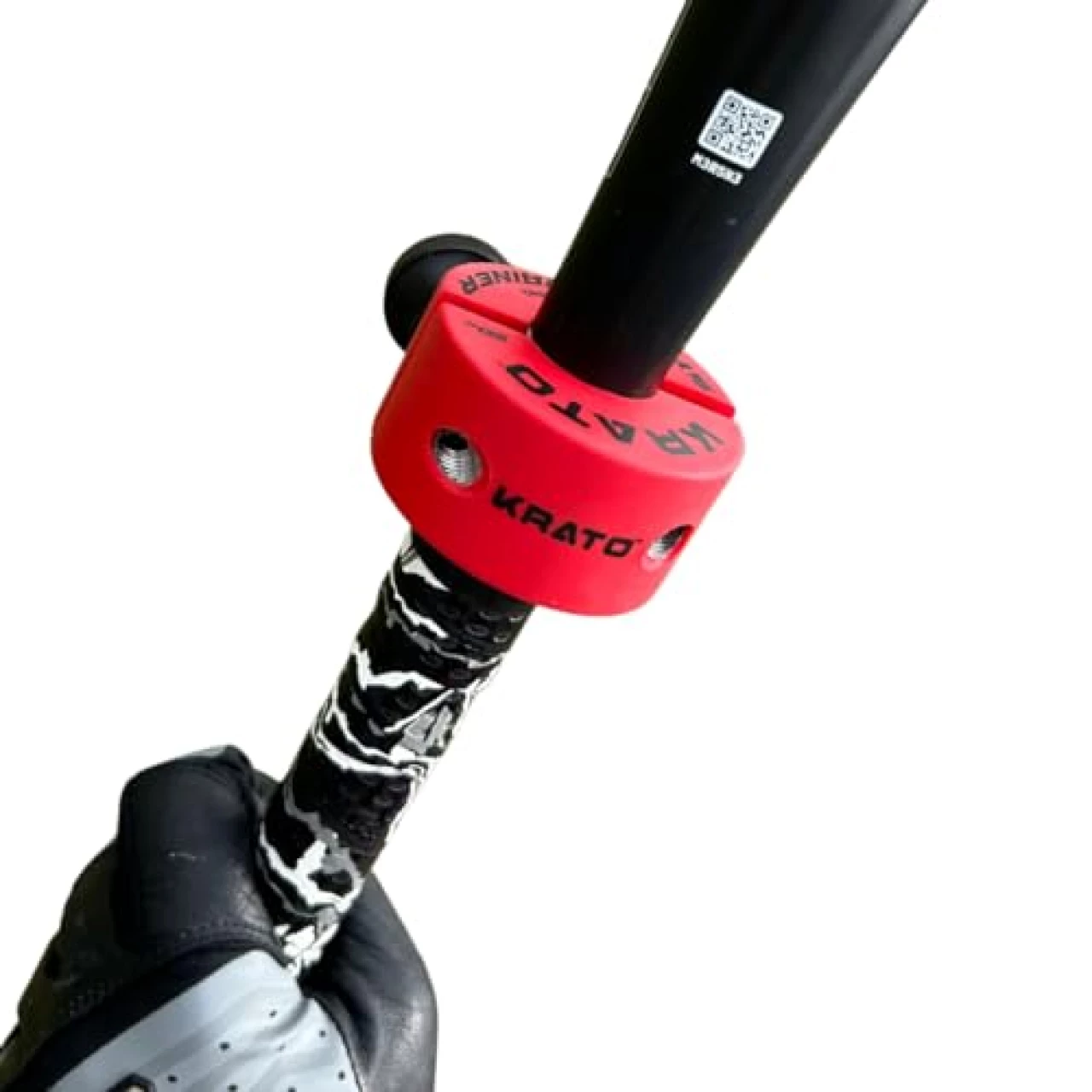 Krato Bat Weight | Baseball &amp; Softball Batting Training Aid | Weight Placed Above Hands | Youth - Adult | Hit Live |15oz