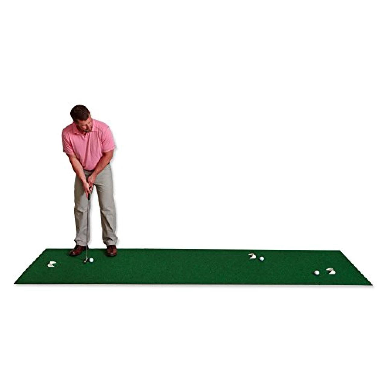 Putt-A-Bout Golf Putting Mat, 3 x 11-Feet, Green