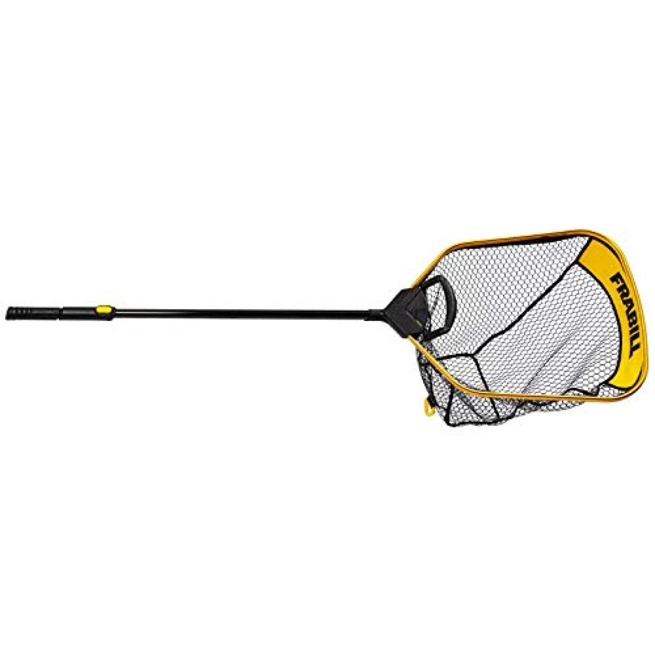 Frabill Power Extend 2124 Fishing Net, Landing Net with built in Light, Black and Gold