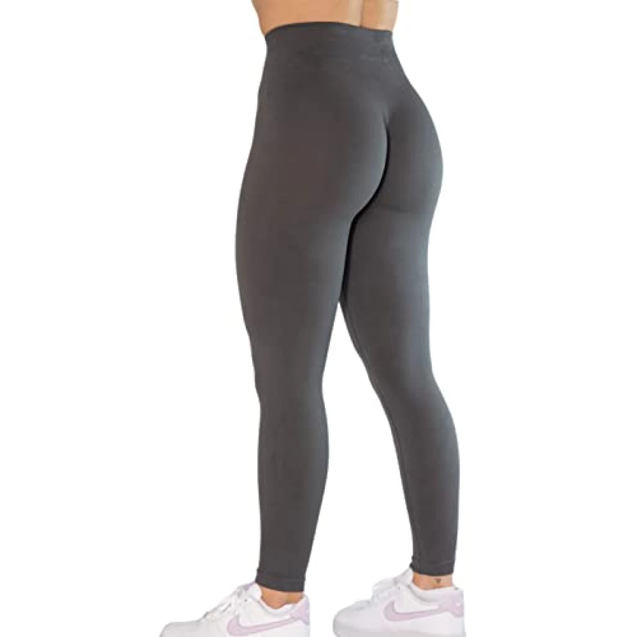 AUROLA CAMO Collection Workout Leggings for Women Subtle Logo Seamless Scrunch Gym Tights Yoga Running Active Pants