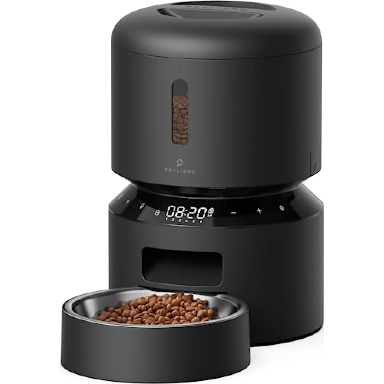 PETLIBRO Automatic Cat Feeder, Automatic Cat Food Dispenser with Freshness Preservation, Timed Cat Feeders for Dry Food, Up to 50 Portions 6 Meals Per Day, Granary Pet Feeder for Cats/Dogs