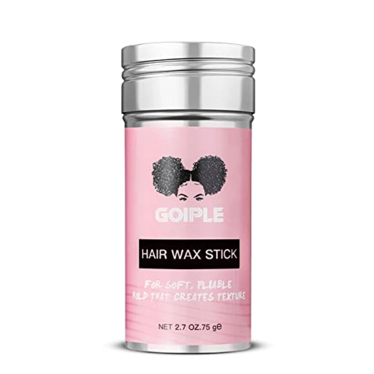 Wax Stick for Hair, Pomade Long-Lasting Wax, Smoothing &amp; Slick Stick for Wigs, Styling Waxes for Fly Away &amp; Edge Frizz Hair (2.7 oz)