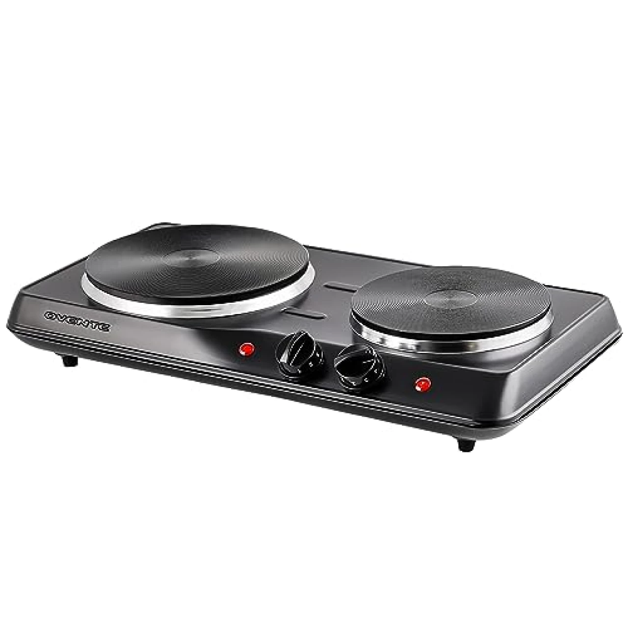 OVENTE Electric Countertop Double Burner, 1700W Cooktop