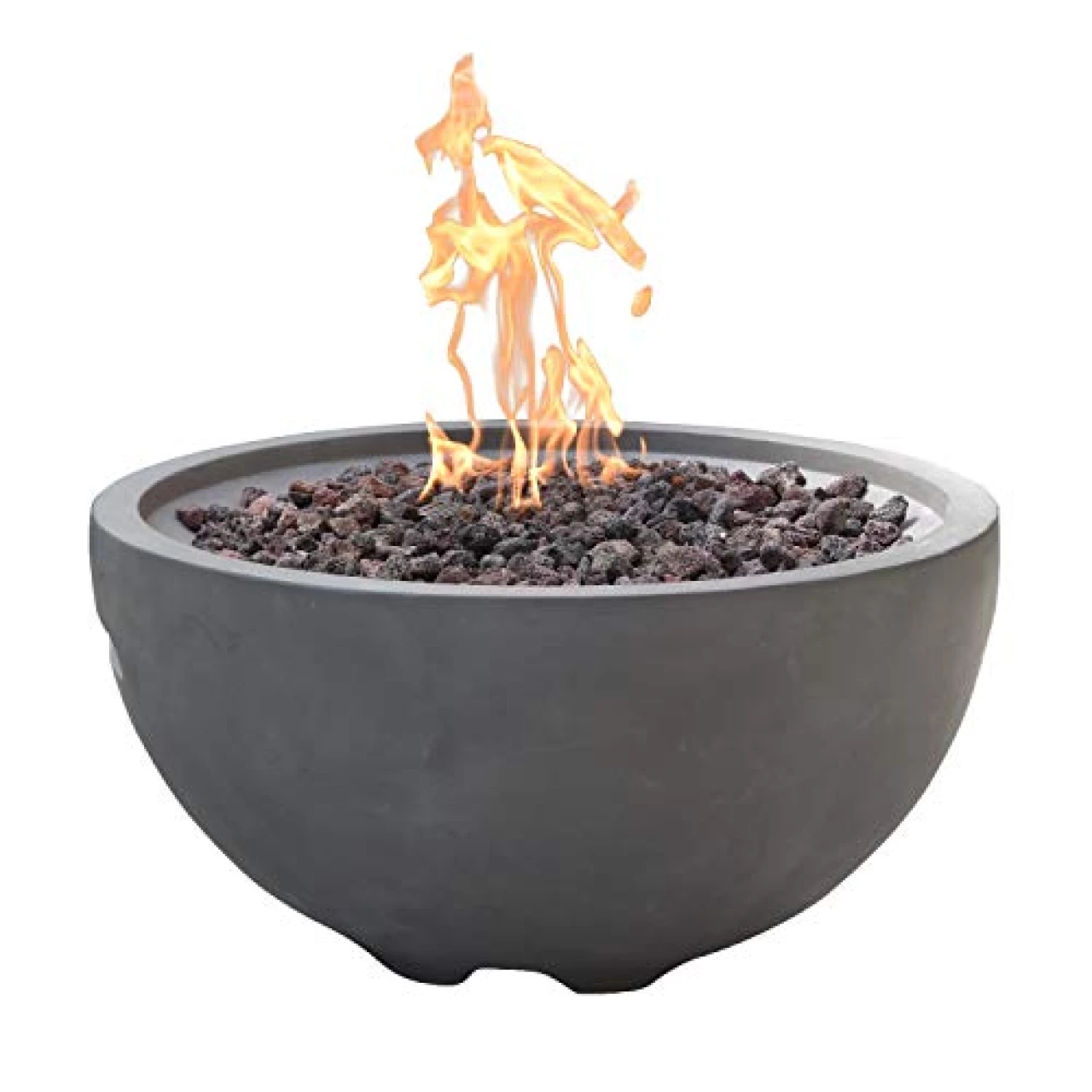 MODENO Outdoor Fire Pit Propane Garden Fire Bowl, 40,000 BTU CSA Certified Firepit