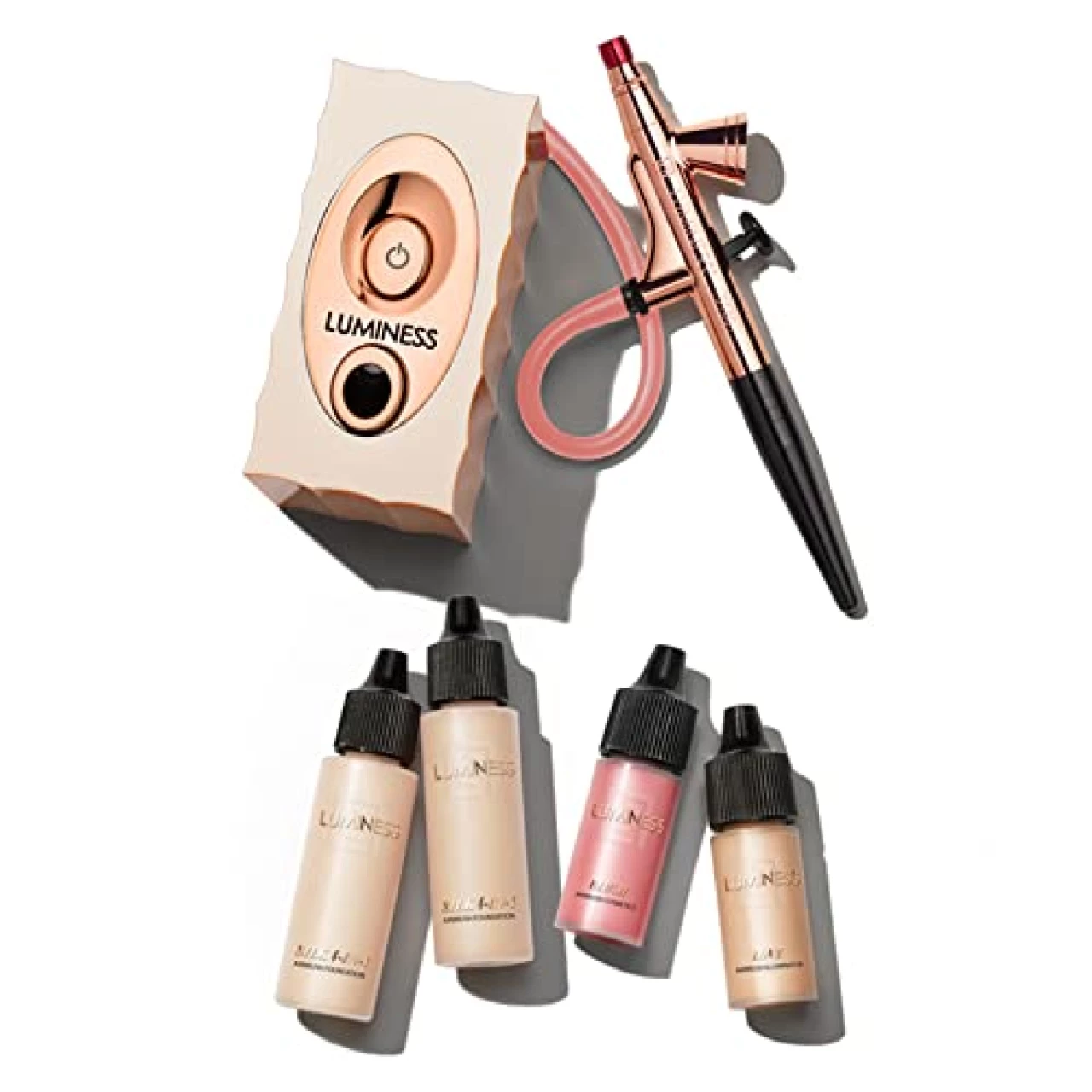 Luminess Air Icon Pro Airbrush System with 4-Piece Foundation Starter Kit, Fair Coverage