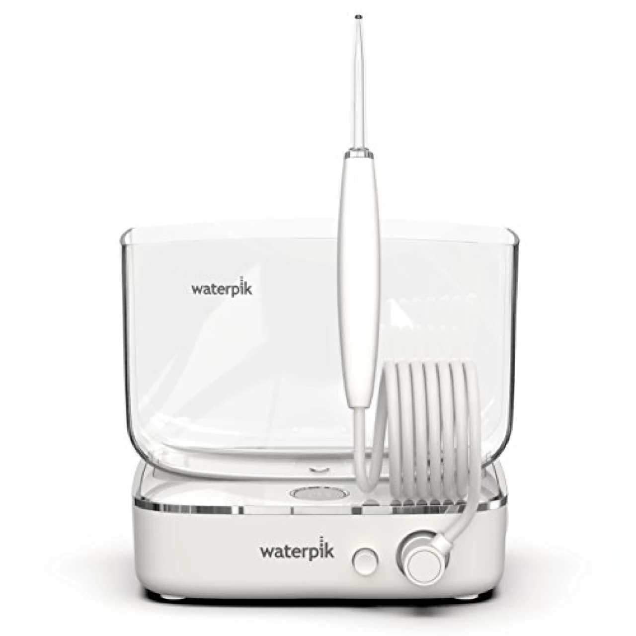 Waterpik Sidekick Portable Water Flosser Perfect for Travel &amp; Home, White/Chrome