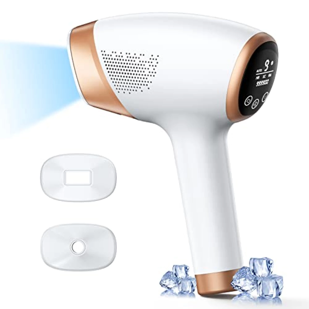 Laser Hair Removal with Ice Cooling System