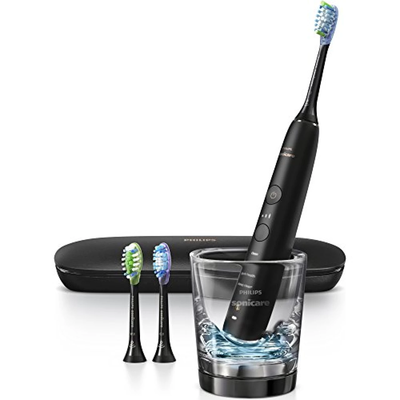 Philips Sonicare DiamondClean Smart 9300 Rechargeable Electric Power Toothbrush, Black, HX9903/11