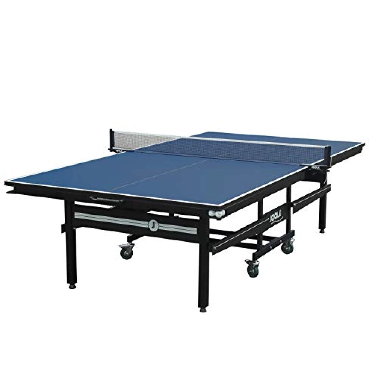 JOOLA Signature Pro Tournament-Quality Indoor Table Tennis Table w/ Professional Ping Pong Net and Post Set