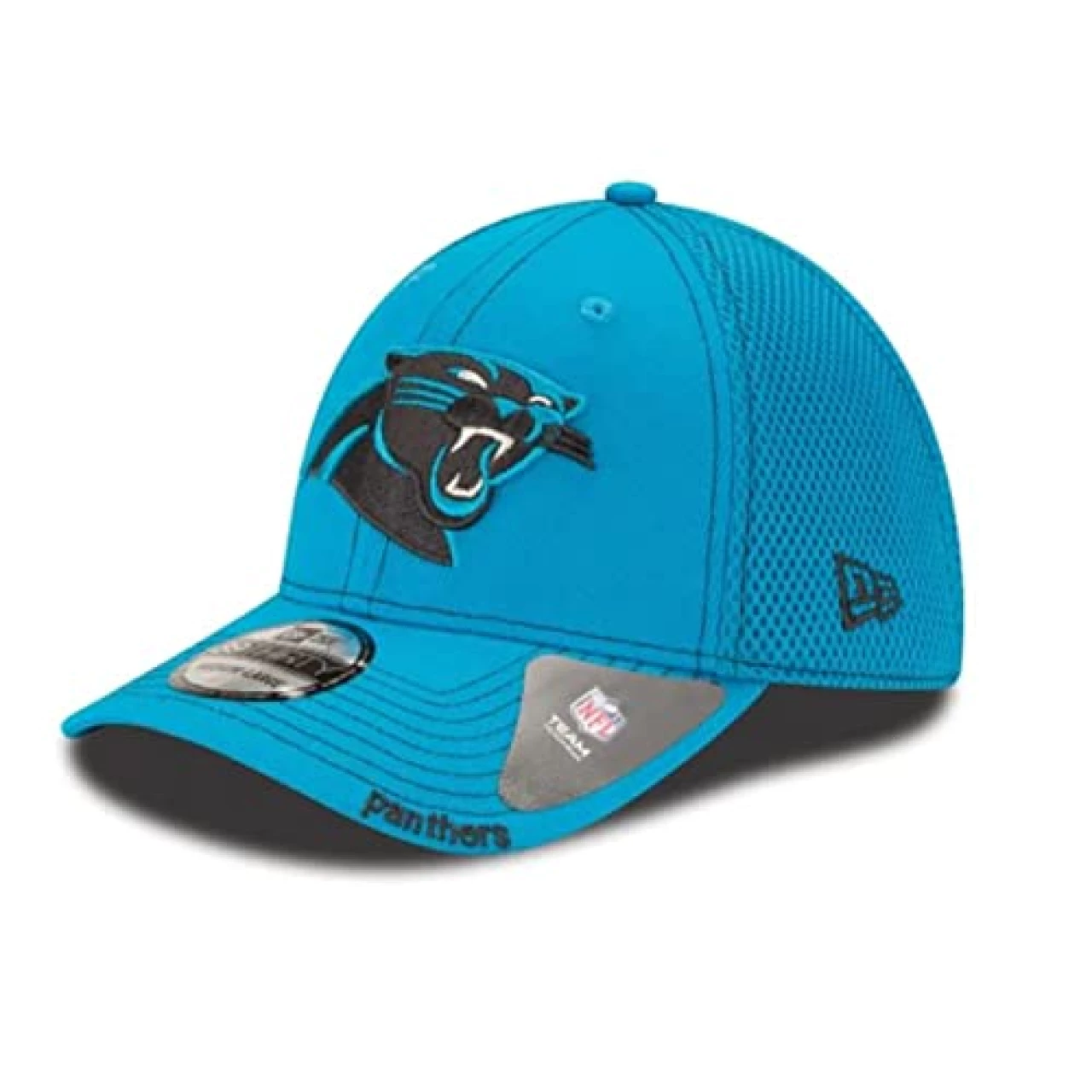 New Era Unisex-Adult NFL Neo 2 39thirty Stretch Fit Cap (as1, Alpha, m, l, Carolina Panthers Blue, Medium/Large)