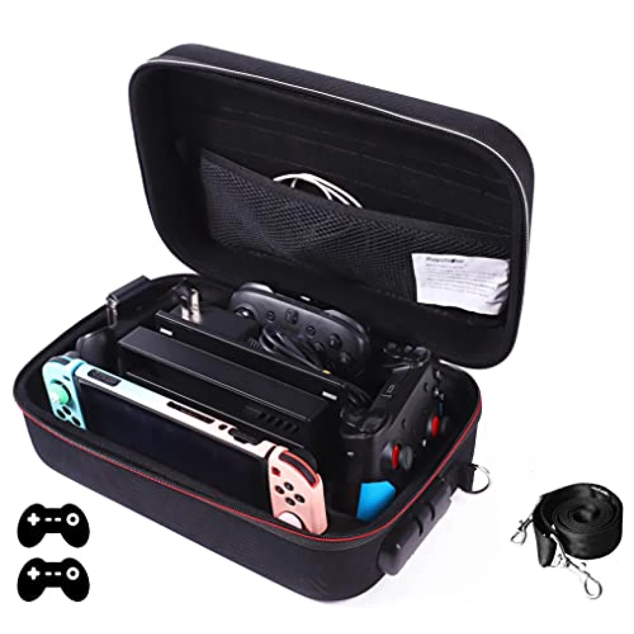 Magictodoor Locking Carrying Case for Nintendo Switch