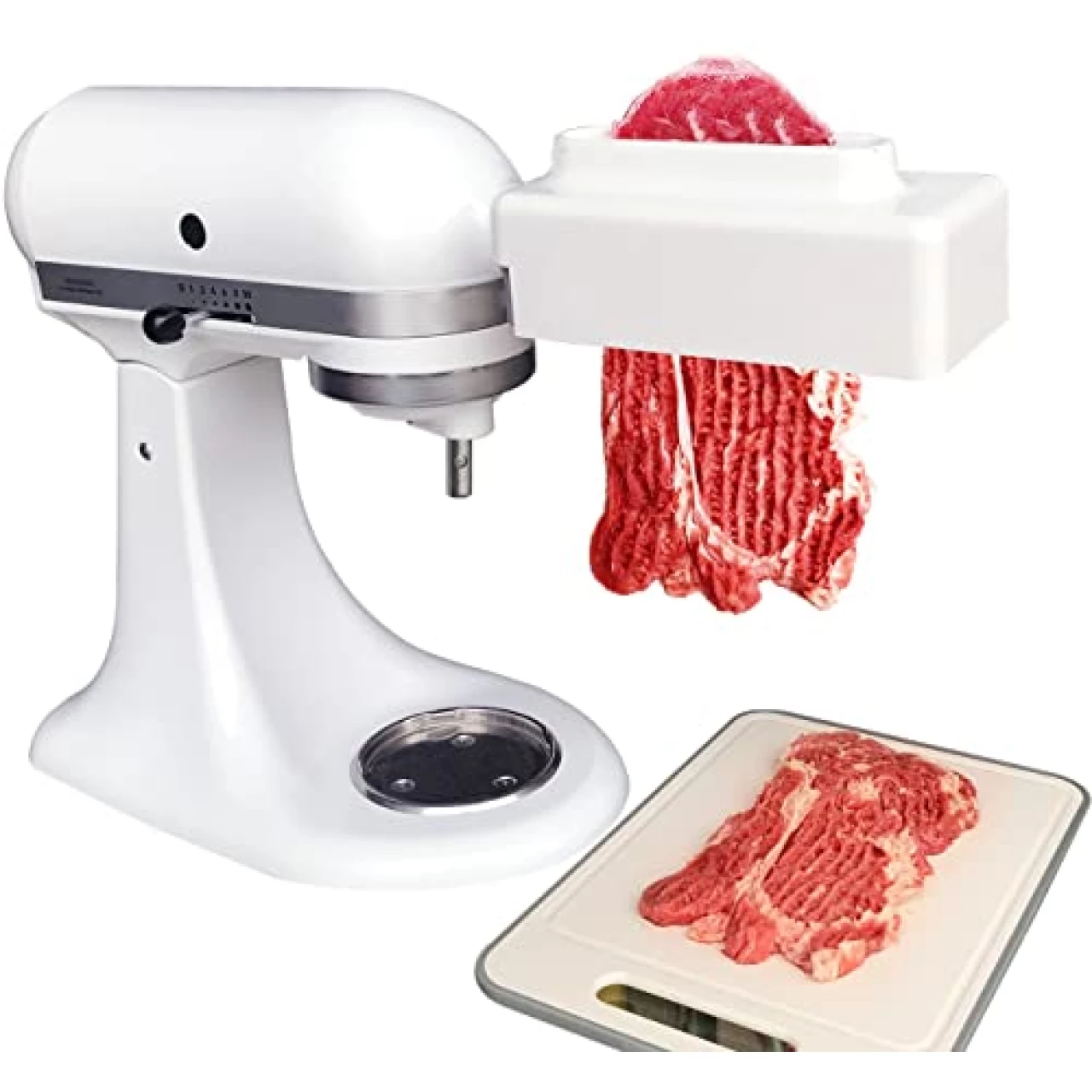 [UPGRADE] Meat Tenderizer Attachment for All KitchenAid Household Stand Mixers- Mixers Accesssories [No More Jams,No More Break,Easier to clean]