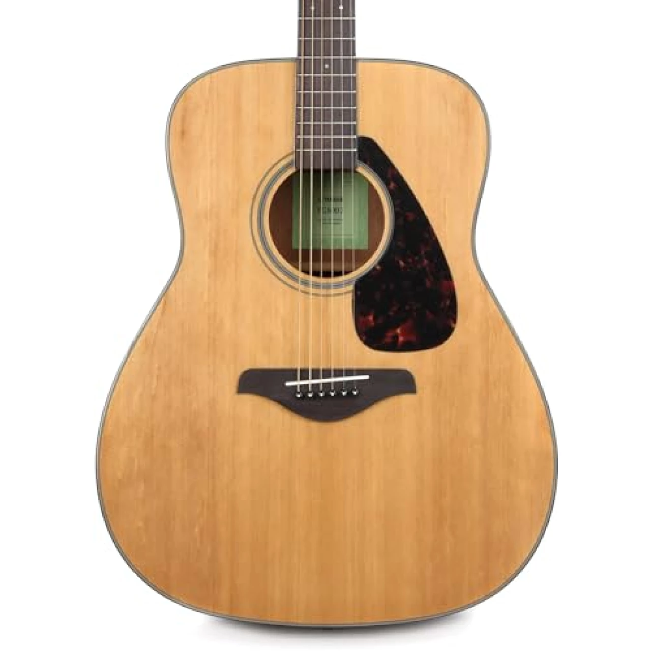 Yamaha FG800J Solid Top Dreadnought Acoustic Guitar, Natural