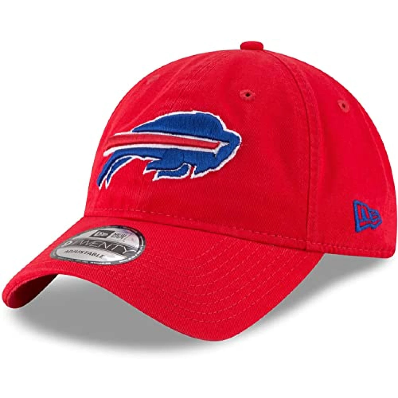 New Era NFL Core Classic 9TWENTY Adjustable Hat Cap One Size Fits All (Buffalo Bills Red)