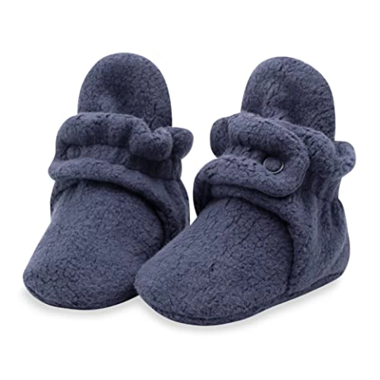 Zutano Cozie Booties Navy - 6 months