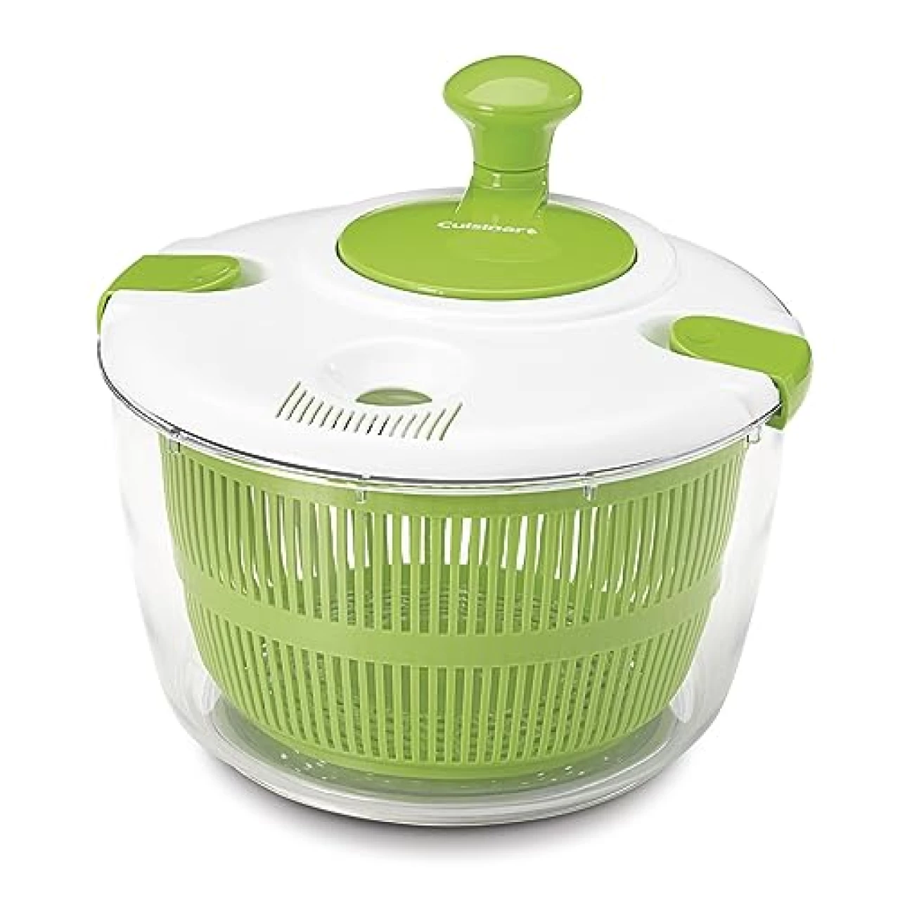 Cuisinart Large Salad Spinner- Wash, Spin &amp; Dry Salad Greens, Fruits &amp; Vegetables, 5qt, CTG-00-SAS for unisex-adult