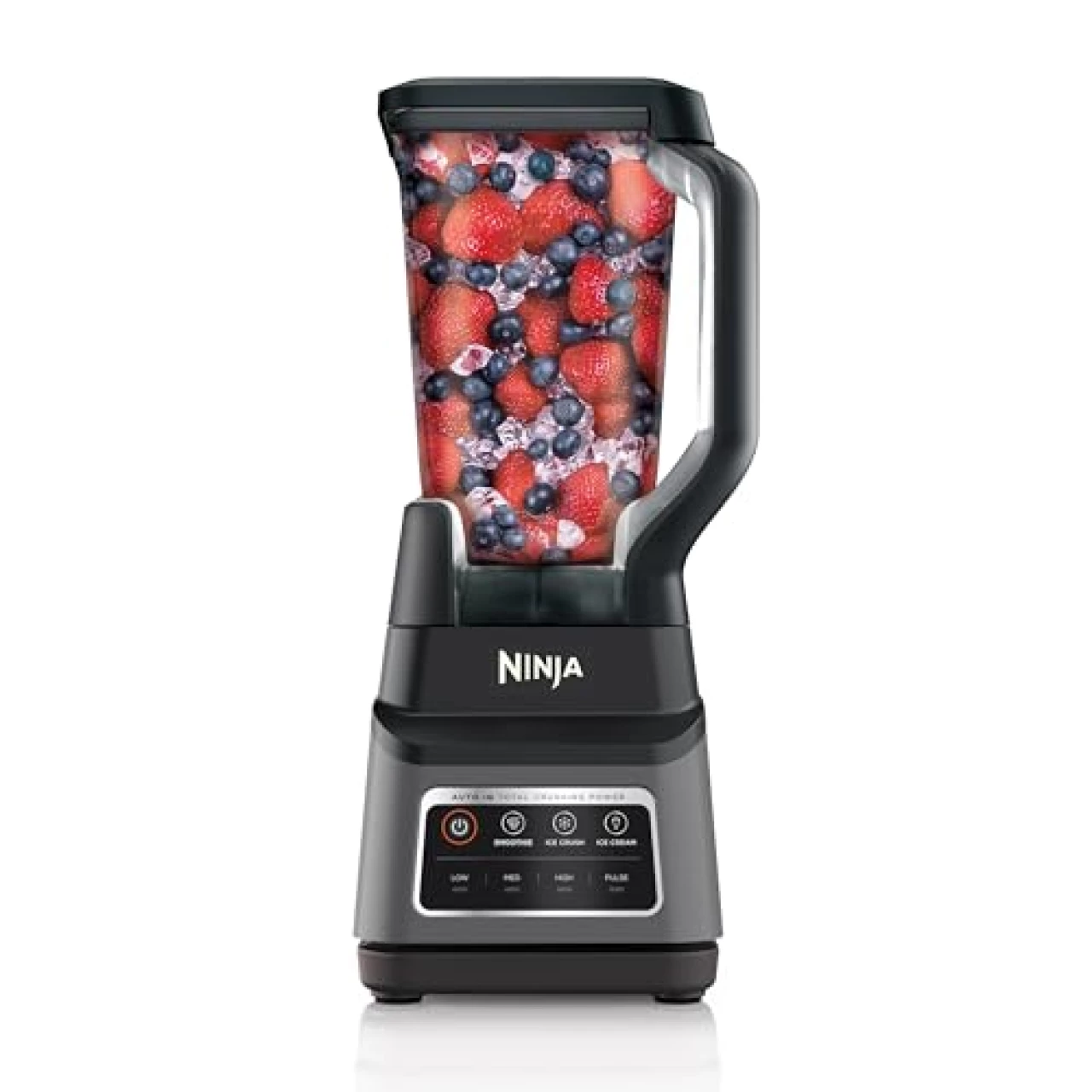 Ninja BN701 Professional Plus Blender, 1400 Peak Watts, 3 Functions for Smoothies, Frozen Drinks &amp; Ice Cream with Auto IQ, 72-oz.* Total Crushing Pitcher &amp; Lid, Dark Grey