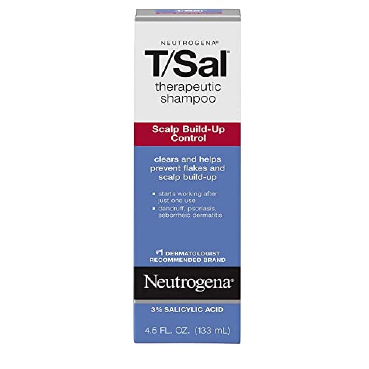 Neutrogena T/Sal Therapeutic Shampoo for Scalp Build-Up Control