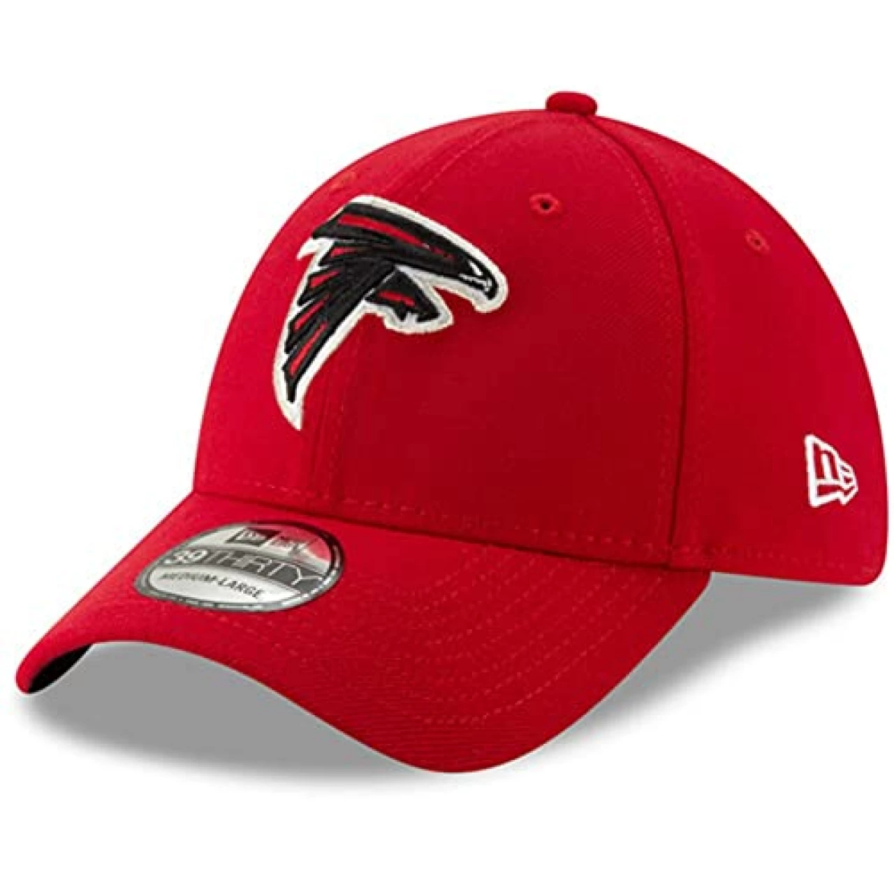 New Era NFL Team Classic 39THIRTY Stretch Flex Fit Hat Cap (as1, Alpha, s, m, Atlanta Falcons Red)