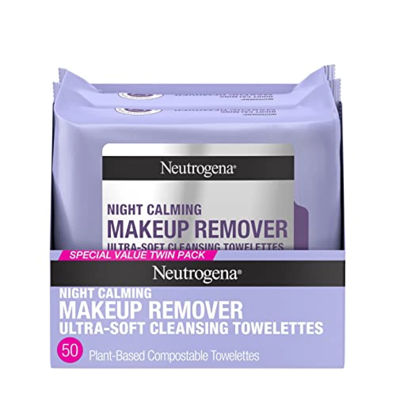 Neutrogena Makeup Remover Night Calming Cleansing Towelettes