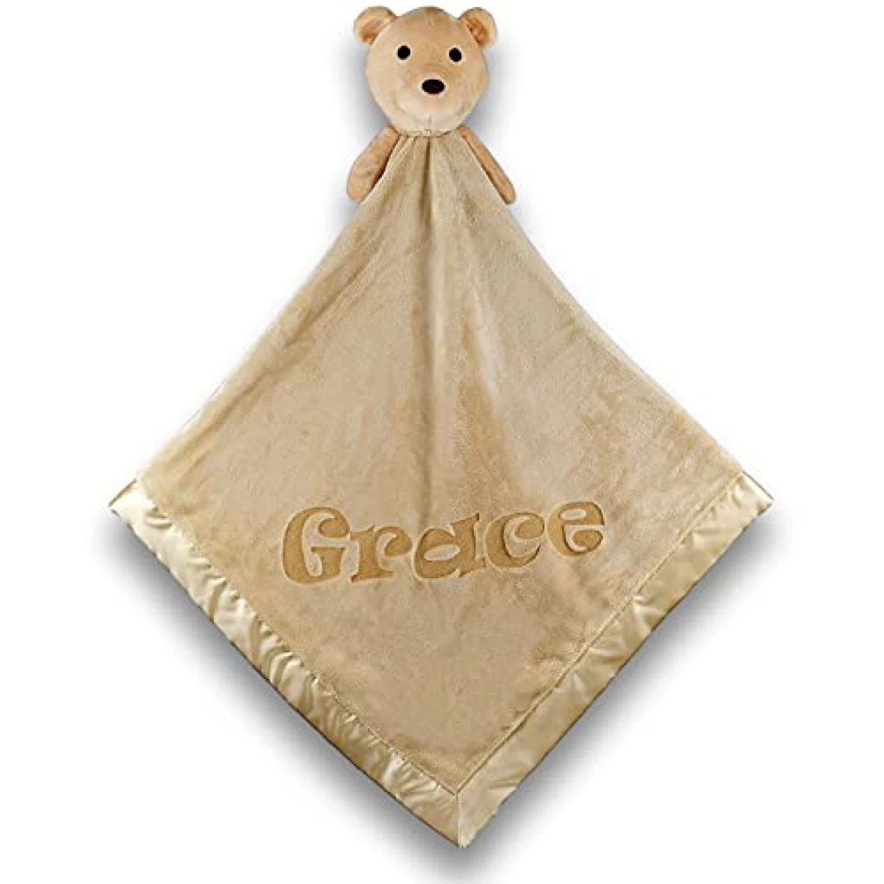 Custom Catch Personalized Teddy Bear Baby Blanket