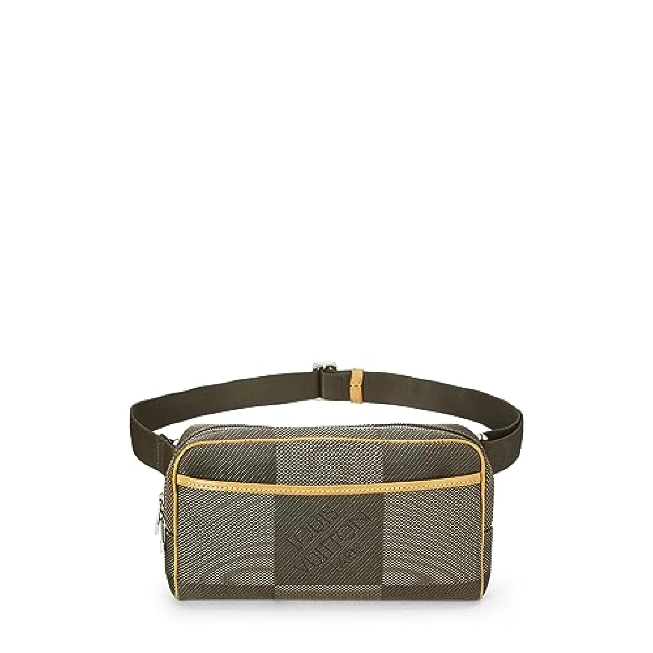 Louis Vuitton, Pre-Loved Terre Damier Geant Canvas Acrobat Belt Bag, Green
