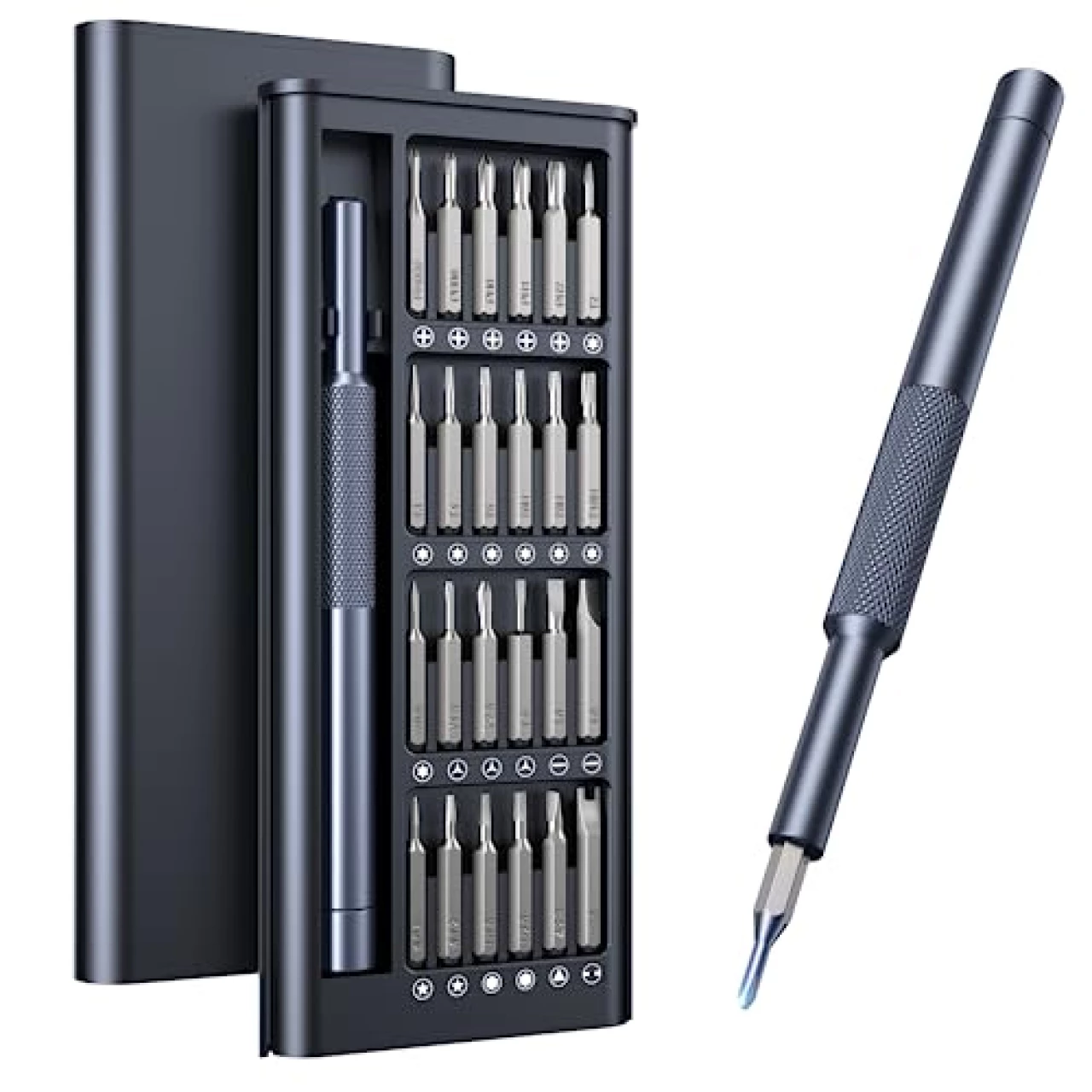 AXTH 25-in-1 Small Precision Screwdriver Set, Professional Magnetic Mini Repair Tool Kit