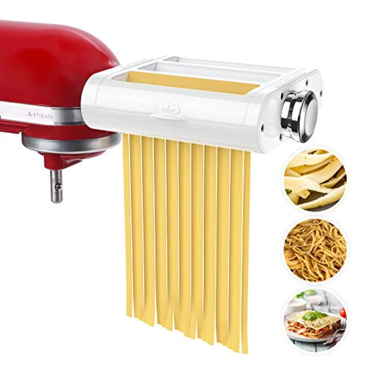 Antree Pasta Maker Attachment 3 in 1 Set for KitchenAid Stand Mixers