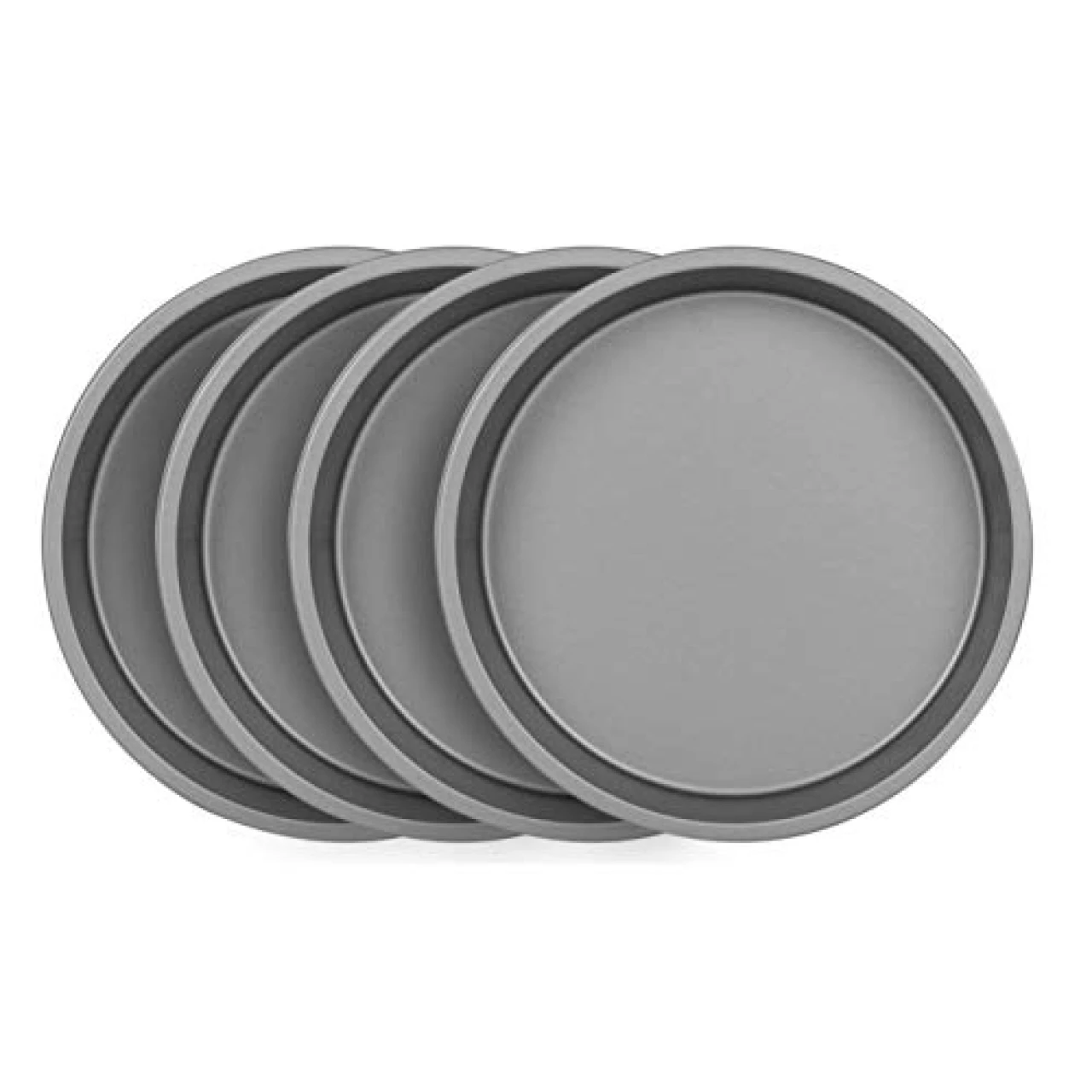 G &amp; S Metal Products Company Baker Eze 9&quot; Round Cake Pan, Set of 4