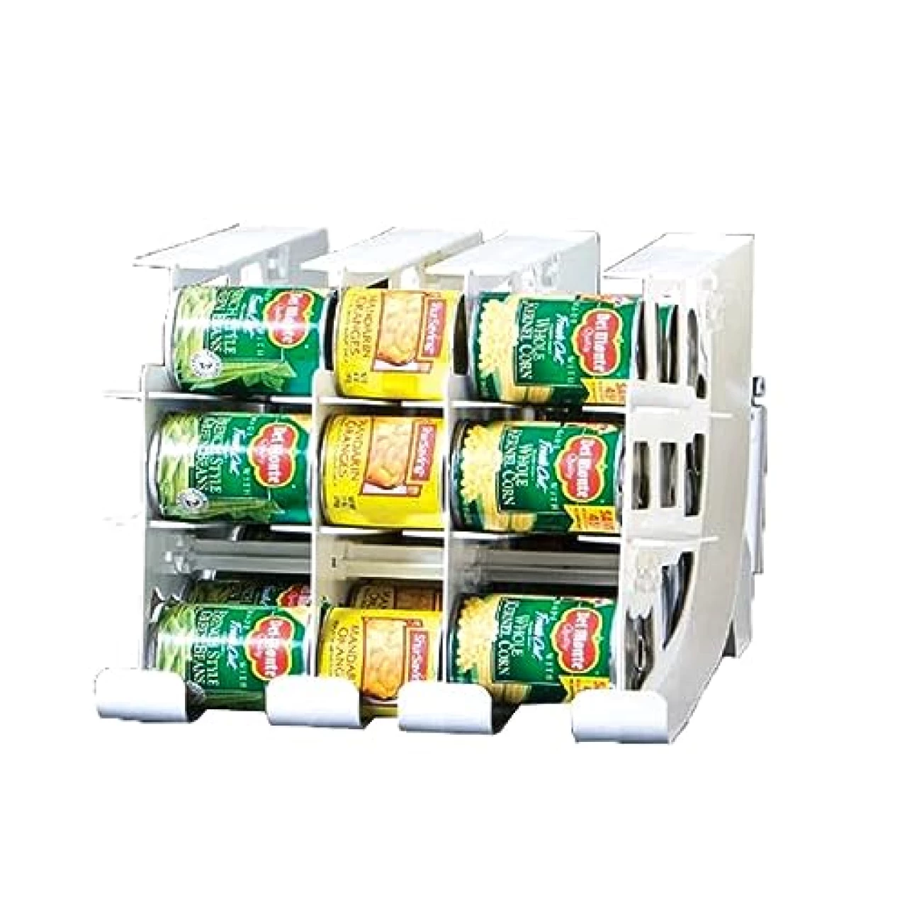 FIFO Can Tracker Stores 54 cans | Rotates First in First Out | Canned Goods Organizer for Cupboard, Pantry and Cabinet | Food Storage | Organize Your Kitchen | Made in USA