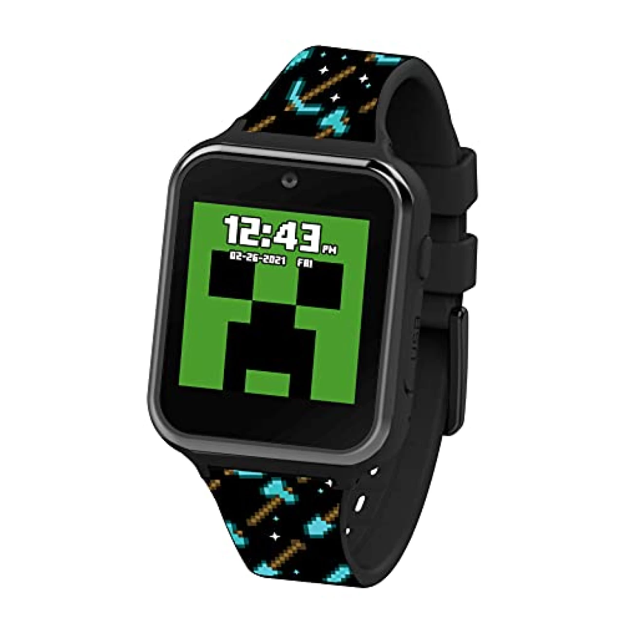 Accutime Minecraft Kids Smart Watch Toy