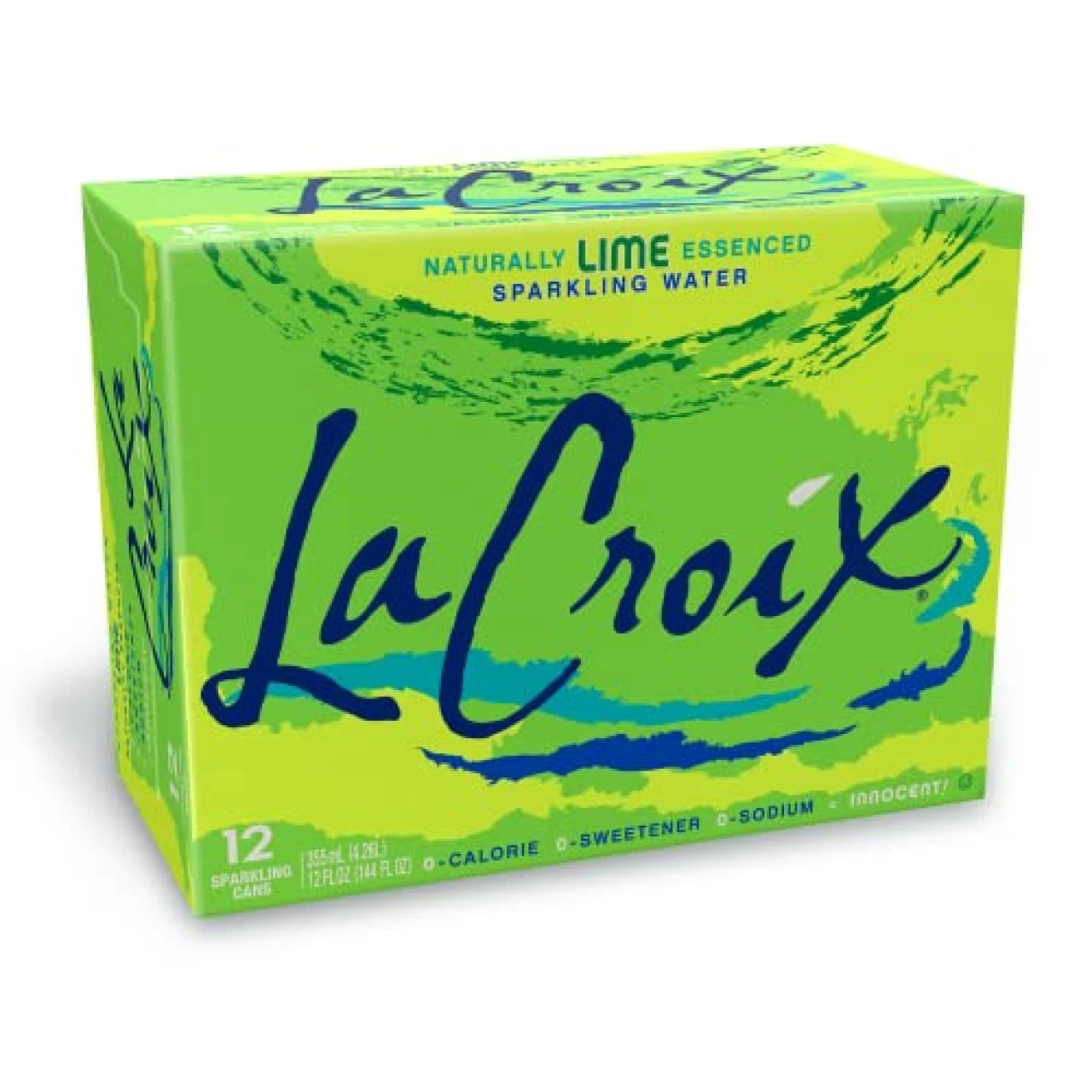 LaCroix Sparkling Water, Lime, 12 Fl Oz (pack of 12)