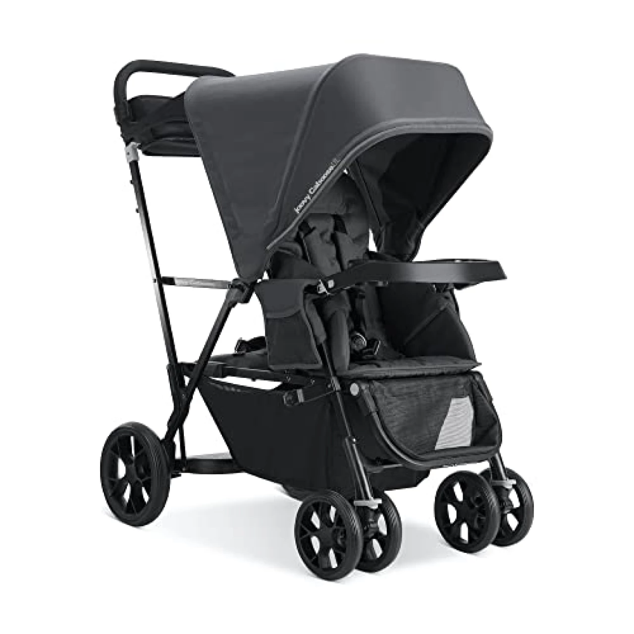 Joovy Caboose UL Sit and Stand Tandem Double Stroller, Jet