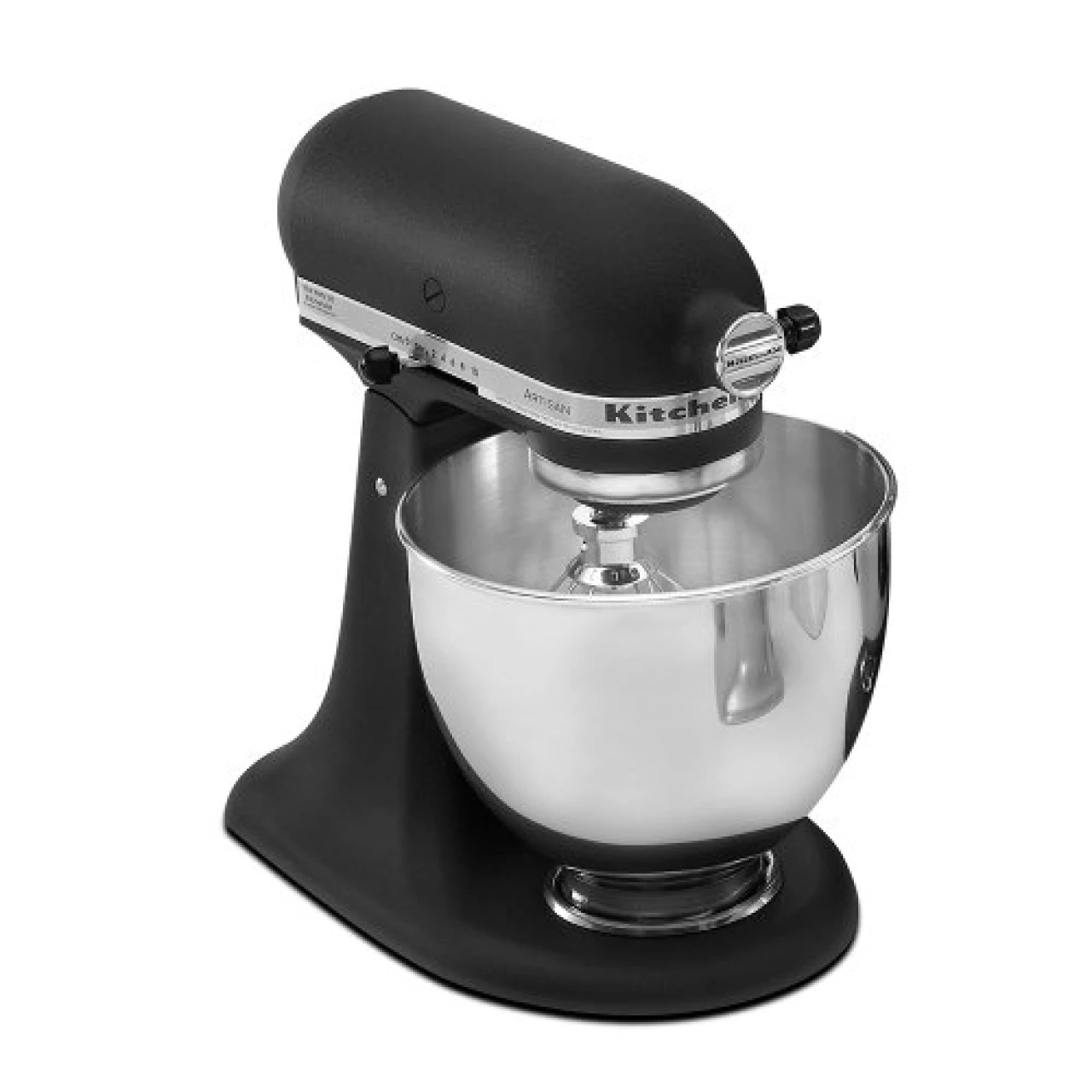 KitchenAid KSM150PSBK Artisan 5 Quart Stand Mixer, Black