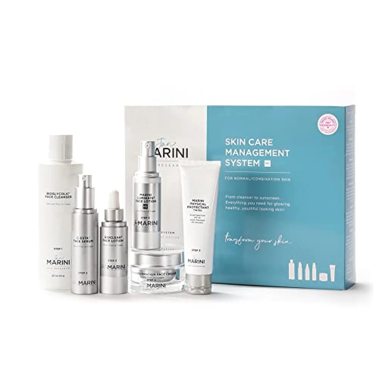 Jan Marini Skin Research Skin Care Management System Normal/Combo l Marini Physical Protectant Tinted SPF 45