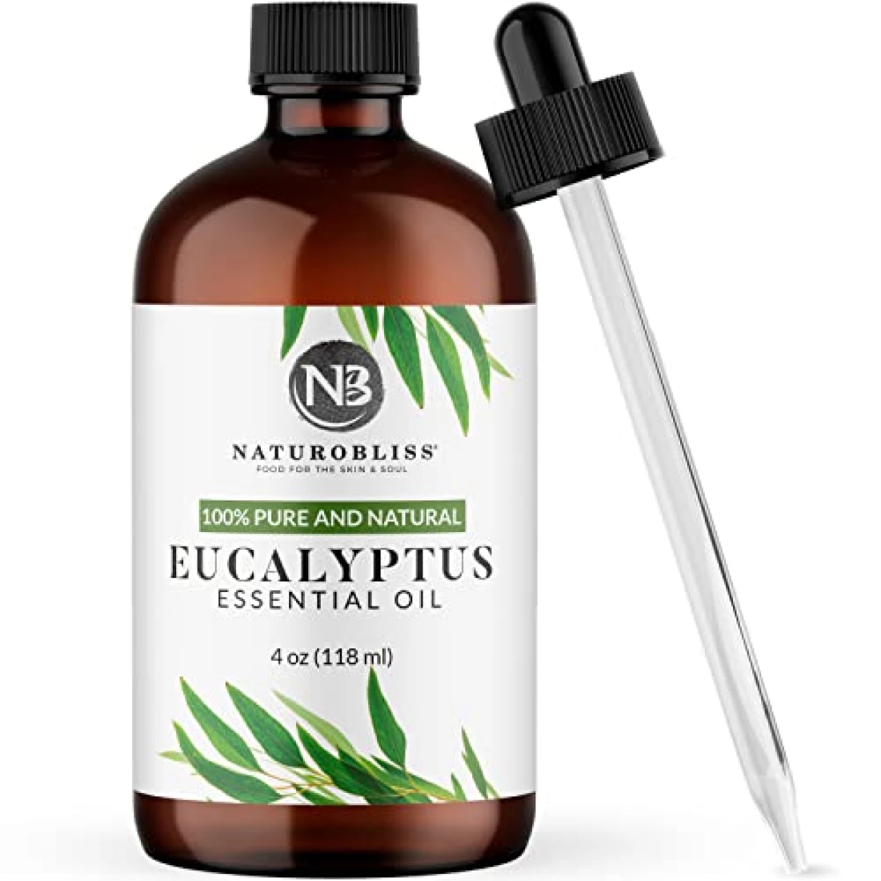 NaturoBliss 100% Pure Natural Undiluted Eucalyptus Essential Oil (4oz)