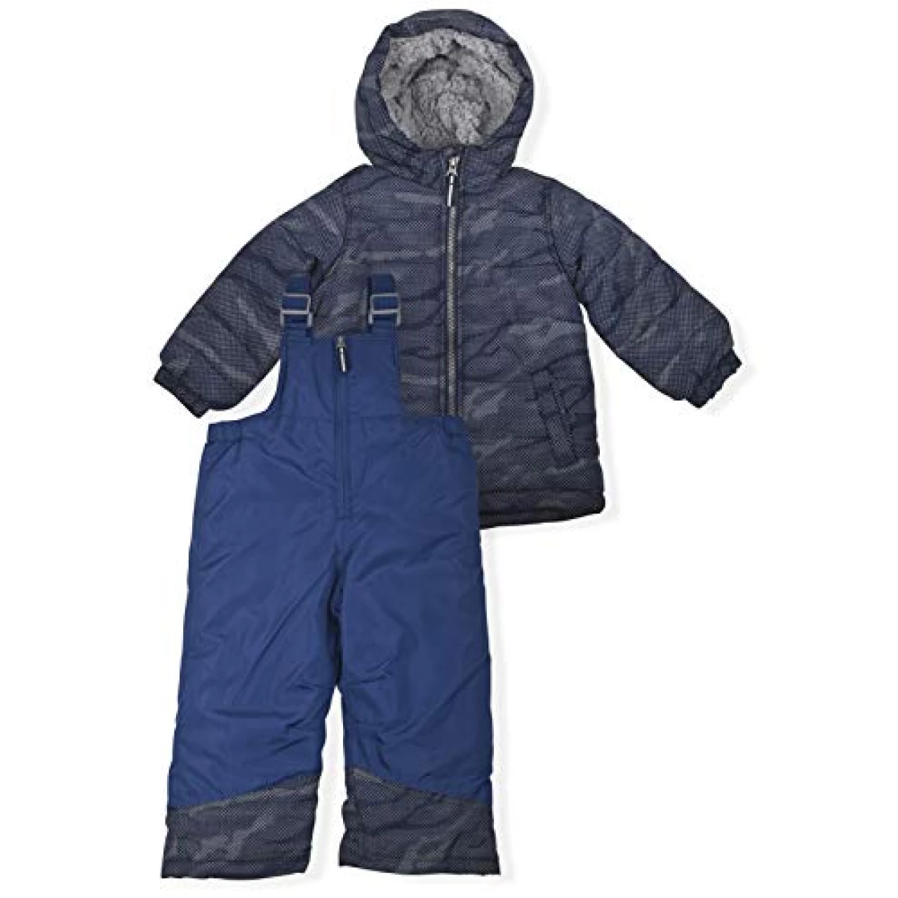 Arctic Quest Boys Reflective Snowsuit, Navy, 4