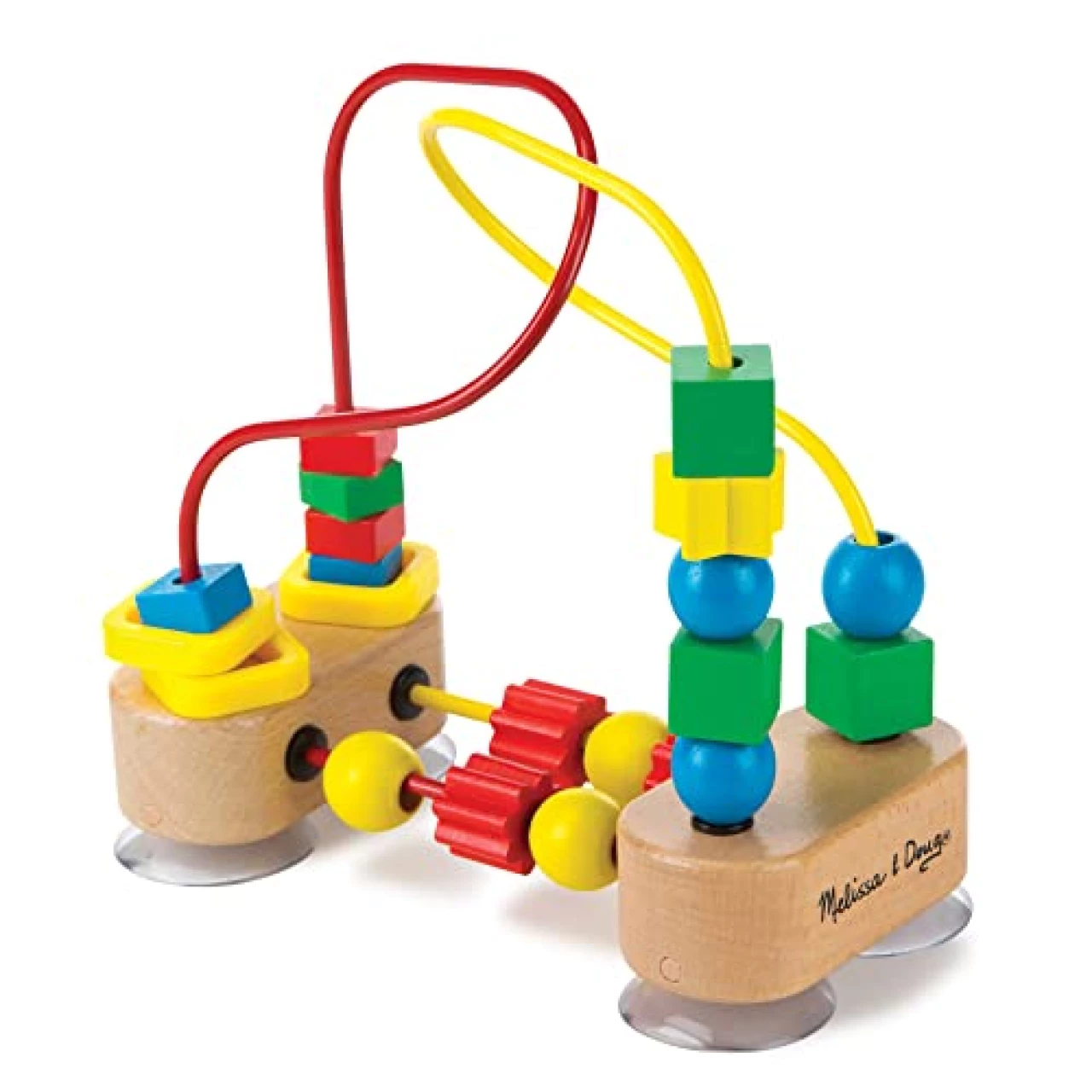 Melissa &amp; Doug First Bead Maze - Wooden Educational Toy for Floor